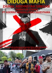 Zainal Abidinsyah Siregar Diduga Mafia Tambang, Laskar Suku Betawi Demo