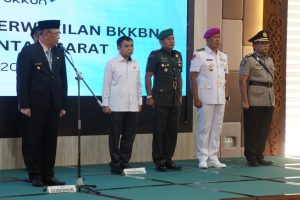 Wadan Lantamal XII Hadiri Pengukuhan Kepala Perwakilan BKKBN Provinsi Kalimantan Barat