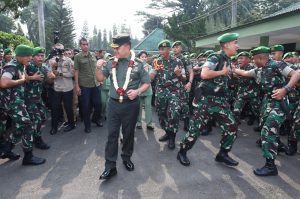 Sinergitas TNI-Polri Jadi Penekanan Kasad Saat Kunjungi Yonif 512/QY