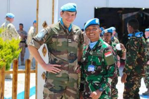 Jelang Purna Tugas Misi Perdamaian, Penyematan Medali Penghargaan Kepada Peacekeepers Mallbatt