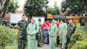 Di Tinggal Demi Tugas Negara, Irdiv 1 Kostrad Tatap Muka Bersama Ibu Persit Yonif R 321 Kostrad