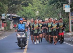 7K Setelah Sebulan Berpuasa, Prajurit Yonif 509 Kostrad Bina Fisik