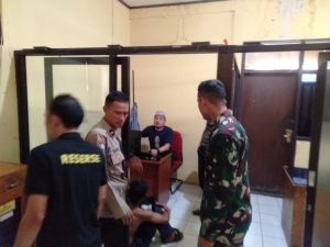 Satgas Gulbencal Cianjur Yonarhanud 14/PWY Sigap Tangkap Pelaku Begal
