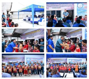 Kunjungan Kasih Lantamal I Ke Panti Asuhan Yayasan Hadirat Kasih Sahabat Indonesia, Dalam Rangka Paskah Tahun 2023