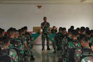 Satuan Teritorial Masuk Satuan Tempur, Dandim 0603 Lebak Sambangi Mayonif M 318 Kostrad