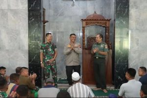 Tiga Unsur Pimpinan Wilayah Sukoharjo Bersilaturahmi, Danbrigif MR 6 Kostrad Terima Kunjungan Dandim dan Kapolres Sukoharjo