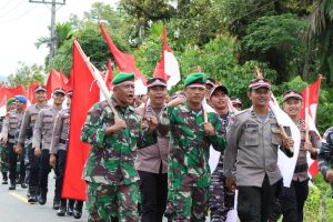 Ekspedisi Merah Putih Dalam Menjaga Sinergitas TNI-Polri di Simeulue