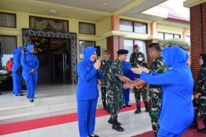 Lanal Palembang Terima Kunjungan Kerja Komandan Lantamal III Jakarta