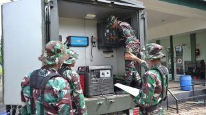 Manfaatkan Air Kotor Menjadi Air Bersih,Yonzipur 10 Kostrad Latihan Mobil RO