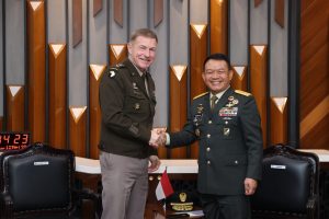 Bahas Kerja Sama Militer, Kasad Terima Kunjungan Kepala Staf US Army