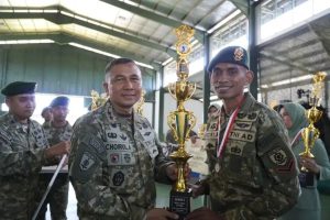 Pangdivif 3 Kostrad Mayjen TNI Choirul Anam, S.E.,M.M. Pimpin Syukuran HUT Ke-5 Divif 3 Kostrad