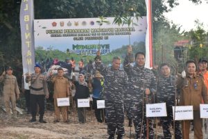 LANAL BINTAN TURUT SERTA PENANAMAN MANGROVE SECARA SERENTAK SELURUH INDONESIA SECARA VIRTUAL