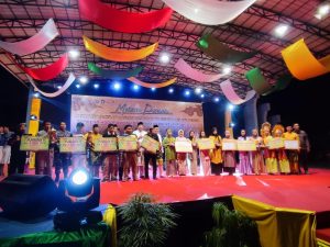 Danlanal Bintan Hadiri Malam Puncak Pekan Kebudayaan Daerah Sampena Hari Marwah Provinsi Kepri Ke-21 Tahun 2023
