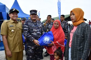 Lantamal I Turut Serta Peresmian Kampung Bahari Nusantara Secara Serentak