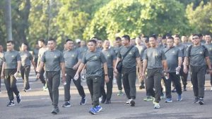 Tingkatkan Kemampuan Dansat Dukung Tugas Pokok, Apel Dansat Jajaran Divif 1 Kostrad