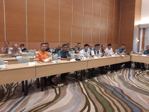 LANTAMAL III JAKARTA HADIRI RAPAT EVALUASI ANGKUTAN LEBARAN TAHUN 2023