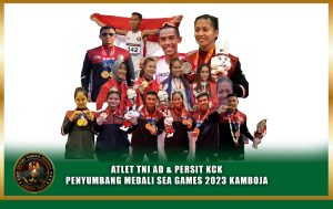 Ini Daftar Atlet TNI AD dan Anggota Persit KCK Penyumbang 21 Medali Pada SEA Games 2023 Kamboja