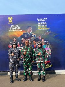 Komandan Lanal Bandung Hadiri Upacara Penutupan Integrasi Capa Diktukpa TNI AD Program Diploma-3 TA 2023