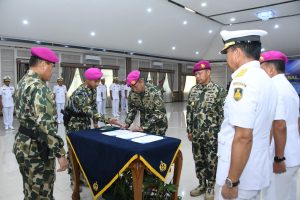 DANLANTAMAL III HADIRI SERTIJAB ASPOTMAR KASAL