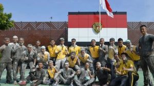 Gowes Ajang Silaturahmi dan Kebersamaan, TNI, POLRI dan Pemda Ngawi Olahraga Bersama