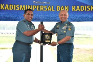 Kunjungi Lantamal XII, Irjenal Tinjau Pembangunan RSAL TK III Lantamal XII Pontianak