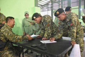 Peringati HUT Ke-57, Brigif PR 17/SBB Kujang 1 Kostrad Gelar Donor Darah