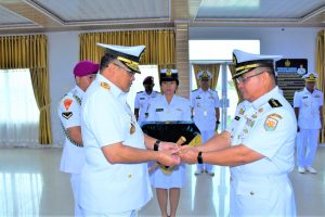 Danlantamal I Belawan Pimpin Sertijab Asops Danlantamal I