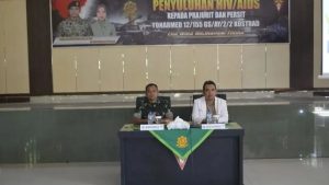 Yonarmed 12 Kostrad Adakan Penyuluhan HIV/AIDS Untuk Seluruh Prajurit dan Persit