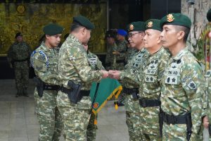 Pangkostrad Letjen TNI Maruli Simanjuntak, M. Sc. Pimpin Sertijab Pejabat Kostrad