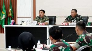 Pangdivif 1 Kostrad Pimpin Entry Meeting Kunjungan Tim Audit Kinerja Itjen TNI Periode II TA.2023