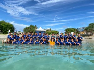 Asah Kemampuan Perorangan, Prajurit Lanal Sabang Laksanakan Latihan Renang Laut