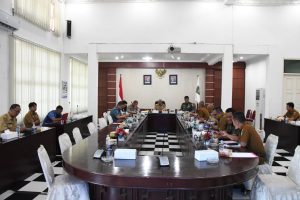 Danlanal TBA Hadiri Rakor Bersama Forkopimda Asahan