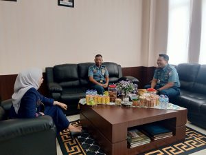 Kunjungan Danlanal Bintan Ke Pengadilan Negeri Tanjungpinang