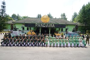 Pangkostrad Letjen TNI Maruli Simanjuntak, M. Sc., Periksa Kesiapan Operasi Satgas Pamtas Mobile TNI Yonif MR 411 Kostrad TA 2023