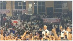 4000-an Pendukung Ganjar Pranowo Meriahkan Halal bi halal Relawan Jokowi Bersama Ganjar di Jakarta