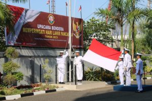 Lanal Palembang Laksanakan Upacara Memperingati Hari Kelahiran Pancasila Tahun 2023