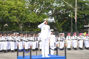 Wadan Lantamal XII Pimpin Upacara Peringatan Hari Lahir Pancasila