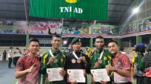 Torehkan Prestasi Naik Podium, Pesilat Yonif R 515 Kostrad di Ajang Pencak Silat Piala Kasad