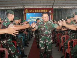 Pembukaan Recruitment Satgas Yonmek TNI Konga XXIII-R/UNIFIL TNI AD TA 2023 di Yonif Mekanis Raider 413/Bremoro