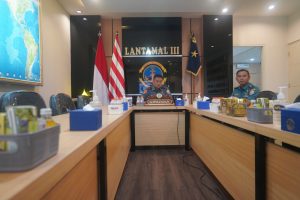 DANLANTAMAL III JAKARTA MENGIKUTI RAKOR SELEKSI PENERIMAAN CALON TARUNA AAL TA 2023