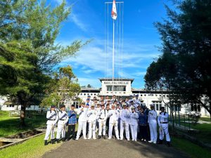 Danlanal Simeulue Pimpin Upacara Peringatan Hari Lahir Pancasila Dengan Khidmat