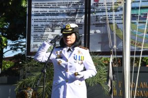 Komandan Lanal Bandung Pimpin Upacara Peringatan Hari Lahir Pancasila Tahun 2023