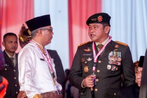 Pangkostrad Letjen TNI Maruli Simanjuntak, M. Sc., Ikuti Upacara Peringatan Hari Lahir Pancasila di Monas