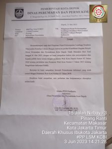 PP LSM KCBI Klarifikasi Dugaan Proyek tidak Sesuai RAB