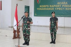 Purna Tugas Jabatan Wadanyon, Yonarhanud 1 Kostrad Lepas Mayor Arh.Muhamad Nurhamil,S.Sos