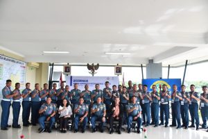 Kunjungi Lantamal XII, Kadiskumal Buka Diseminasi Hukum Humaniter Internasional TA. 2023