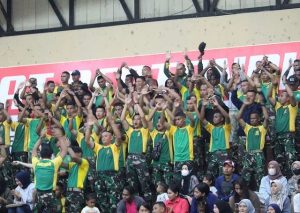 Budaya Bersih Budaya Prajurit, Bersih Bersih GOR Usai Pertandingan