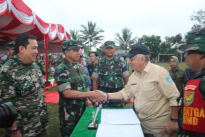 Wakasad Tutup TMMD ke-116 di Wilayah Kodim 0431/Bangka Barat