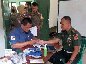 Darah Untuk Kemanusiaan, HUT Ke-77 Polisi Militer Angkatan Darat Gelar Bakti Sosial