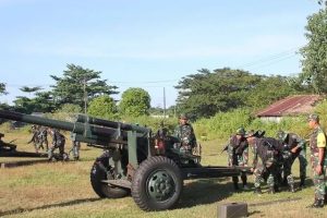 Bantuan Tembakan Satuan Manuver, Yonarmed 6 Kostrad Latihan Tim Pelaksana Tembakan